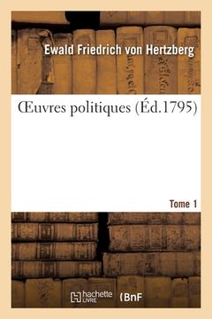 portada OEuvres politiques. Tome 1 (en Francés)