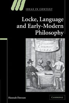 portada Locke, Language and Early-Modern Philosophy Paperback (Ideas in Context) (in English)