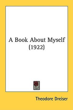 portada a book about myself (1922) (in English)