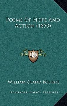 portada poems of hope and action (1850) (en Inglés)