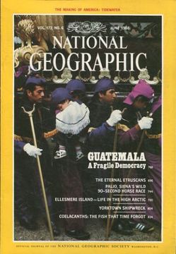 portada NATIONAL GEOGRAPHIC VOL. 173, Nº 6. JUNE 1988. GUATEMALA A FRAGILE DEMOCRACY.