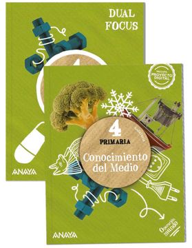 portada Conocimiento del Medio 4. + Science 4. Dual Focus (en Inglés)