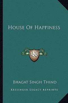 portada house of happiness (in English)