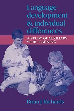 portada Lang Devt & Individual Differences: A Study of Auxiliary Verb Learning (en Inglés)