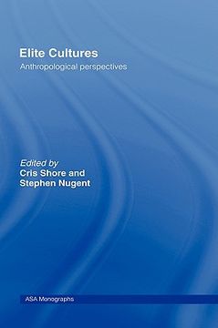 portada elite cultures: anthropological perspectives (en Inglés)