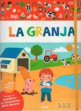 portada Primer Libro Pegatinas,Granja (in Spanish)