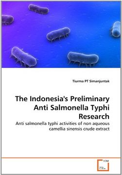 portada the indonesia's preliminary anti salmonella typhi research (en Inglés)