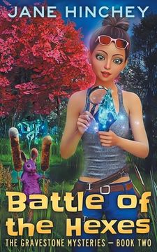 portada Battle of the Hexes: A Paranormal Cozy Mystery Romance (The Gravestone Mysteries)
