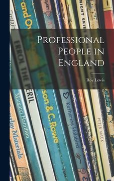 portada Professional People in England (en Inglés)