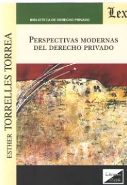 portada Perspectivas Modernas del Derecho Privado (in Spanish)