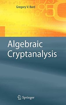 portada Algebraic Cryptanalysis (en Inglés)