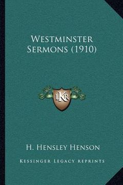 portada westminster sermons (1910)