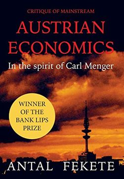 portada Critique of Mainstream Austrian Economics in the Spirit of Carl Menger (5) (Money & Credit) (in English)