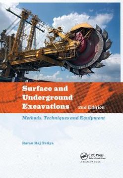 portada Surface and Underground Excavations: Methods, Techniques and Equipment (en Inglés)