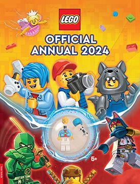 portada Lego (r) Books: Official Annual 2024 (With Cool Gamer Minifigure)