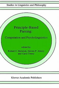 portada principle-based parsing: computation and psycholinguistics (in English)