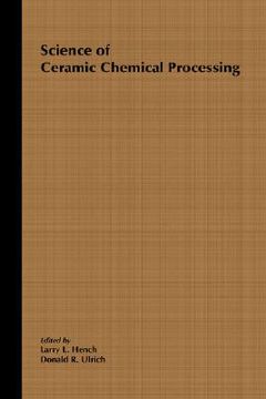 portada science of ceramic chemical processing (en Inglés)