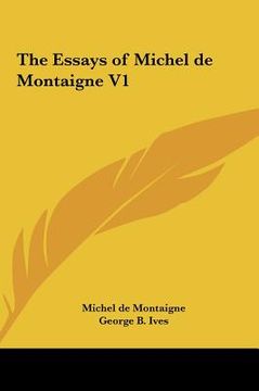 portada the essays of michel de montaigne v1 (in English)