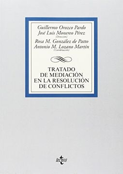 portada Tratado De Mediación En La Resolución De Conflictos (Derecho - Biblioteca Universitaria De Editorial Tecnos)