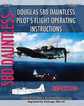 portada douglas sbd dauntless pilot's flight operating instructions (in English)