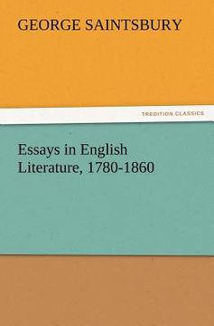portada essays in english literature, 1780-1860