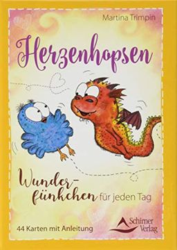 portada Herzenhopsen: Wunderfünkchen für Jeden tag - 44 Karten mit Anleitung (en Alemán)