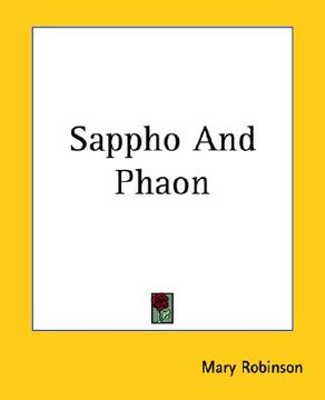 portada sappho and phaon