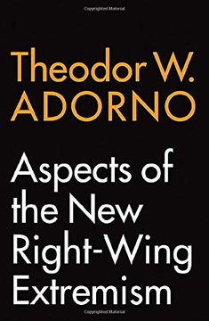 portada Aspects of the new Right-Wing Extremism (in English)