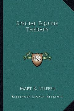 portada special equine therapy (en Inglés)