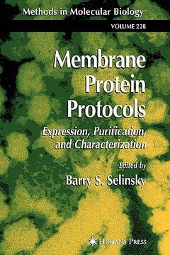 portada membrane protein protocols: expression, purification, and characterization (en Inglés)