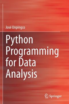 portada Python Programming for Data Analysis (en Inglés)