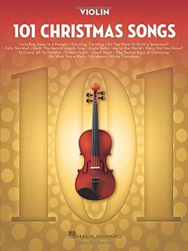 portada 101 Christmas Songs: For Violin (in English)