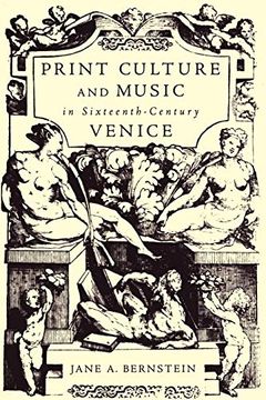 portada Print Culture and Music in Sixteenth-Century Venice (en Inglés)