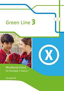 portada Green Line / Workbook Extra für Einsteiger in Klasse 7 mit Audio-Cds (en Alemán)