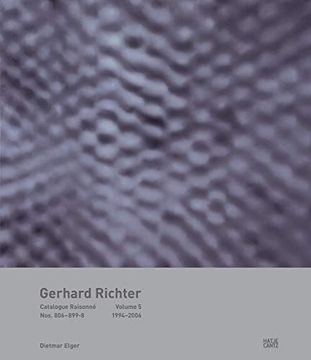 portada Gerhard Richter Catalogue Raisonné. Volume 5 (Bilingual): Nos. 806-899-81994-2006 (en Inglés)
