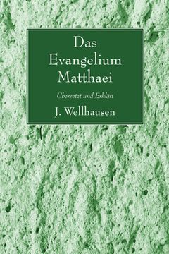 portada Das Evangelium Matthaei (en Alemán)