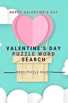 portada Happy Valentine's day Valentine's day Puzzle Word Search Word Puzzle Search 