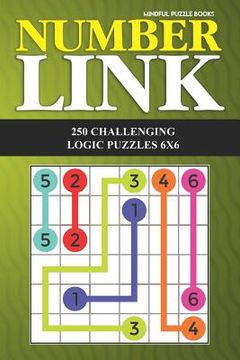 portada Number Link: 250 Challenging Logic Puzzles 6x6 (in English)