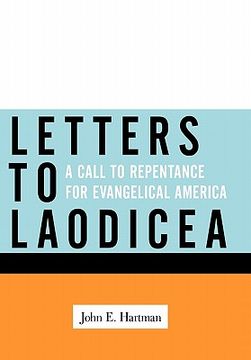 portada letters to laodicea: a call to repentance for evangelical america (en Inglés)