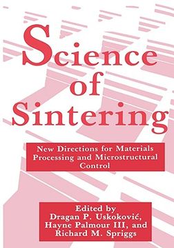 portada science of sintering (en Inglés)