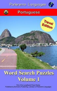 portada Parleremo Languages Word Search Puzzles Travel Edition Portuguese - Volume 1 (in Portuguese)