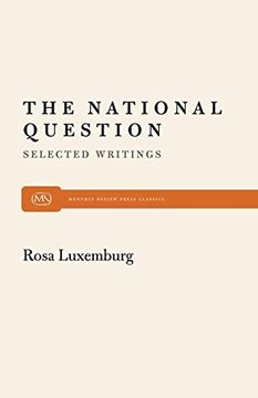 portada The National Question: Selected Writings by Rosa Luxemburg (in English)