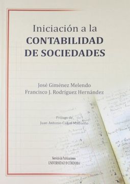 portada Iniciación a la Contabilidad de Sociedades