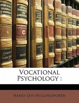portada vocational psychology (en Inglés)