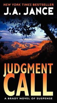 portada judgment call: a brady novel of suspense