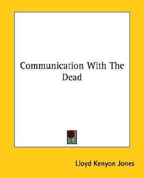 portada communication with the dead (en Inglés)