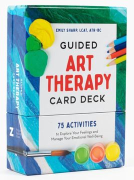 portada Guided art Therapy Card Deck: 75 Activities to Explore Your Feelings and Manage Your Emotional Well-Being (in English)