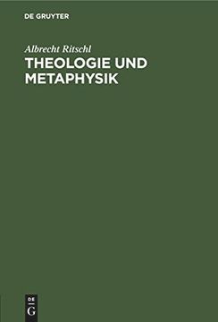 portada Theologie und Metaphysik: Zur Verständigung und Abwehr (en Alemán)