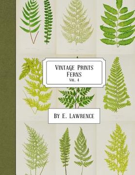 portada Vintage Prints: Ferns: Vol. 4 (en Inglés)