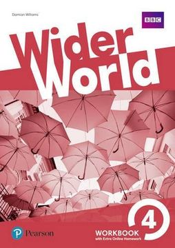 portada Wider World 4 Workbook With Extra Online Homework Pack 